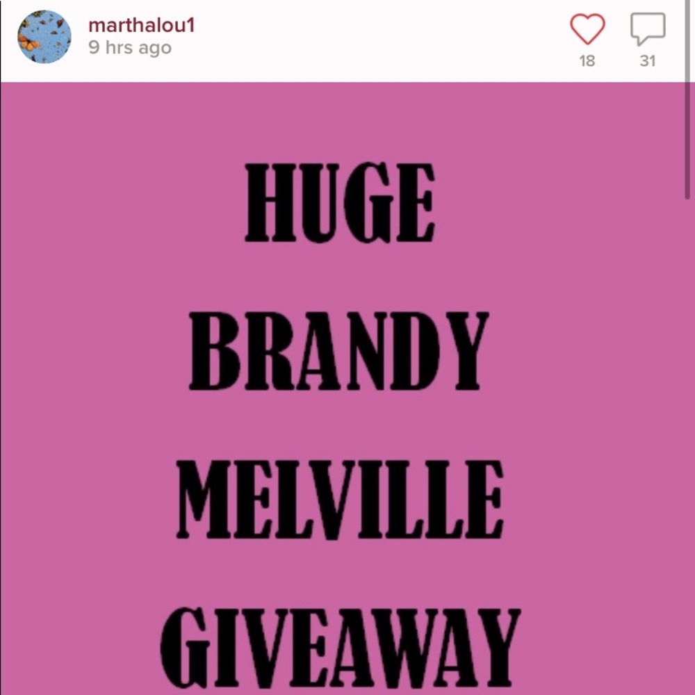 giveaway entry